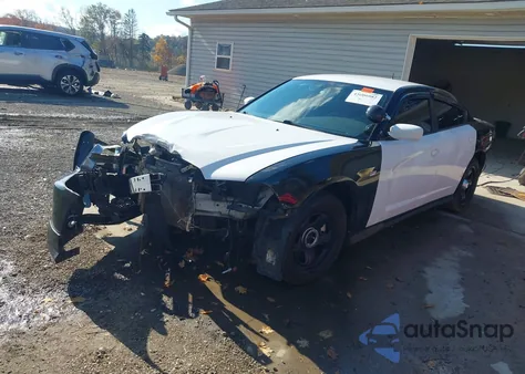 2011 Dodge Charger Police из США, поврежденный, VIN 2B3CL1CT8BH565323